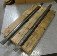 2-Buhler Versatile Tractor 86062000 Axle Shaft Long w/ Diff Lock Hardened    