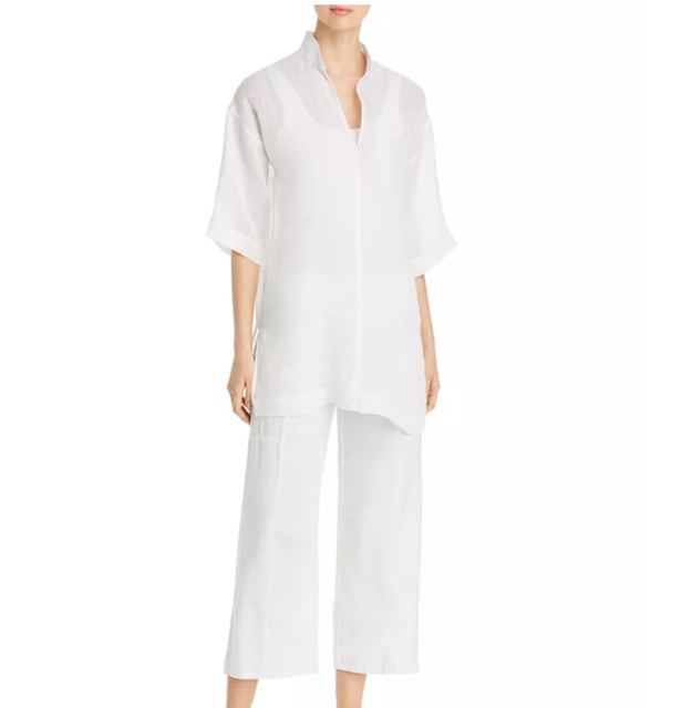 eileen fisher white blouse