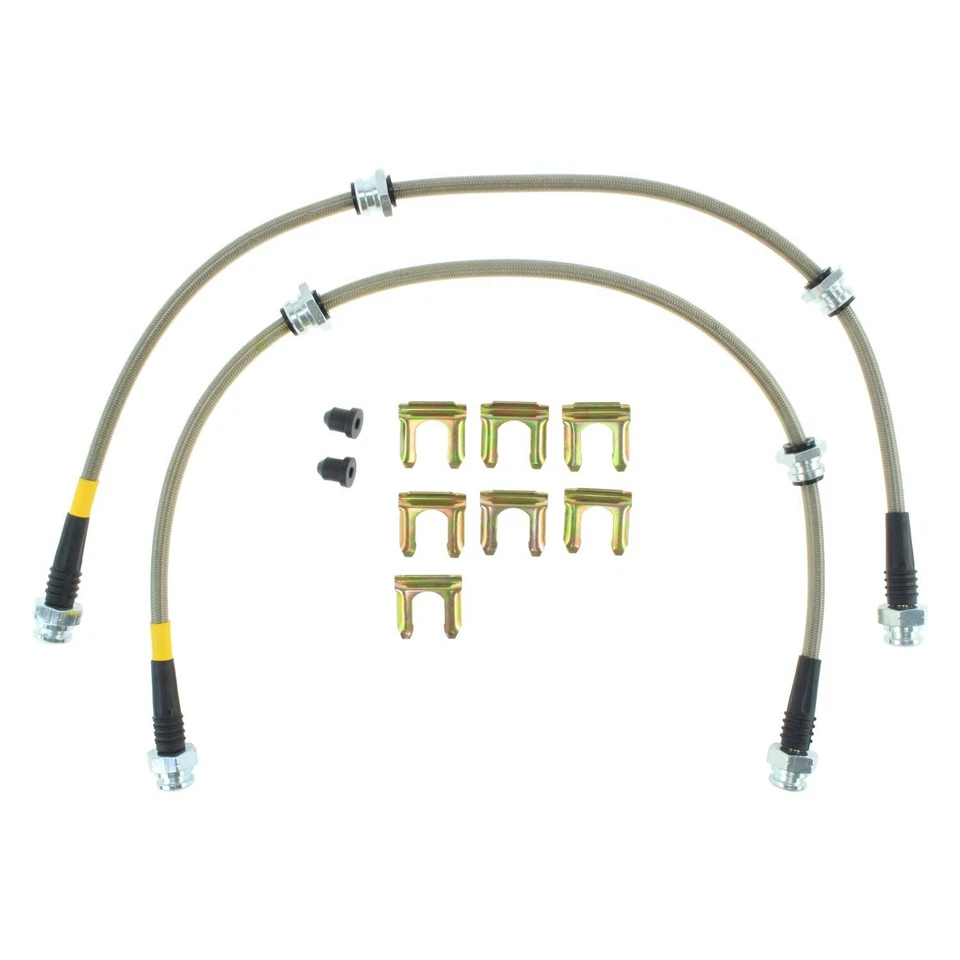 Kit de línea de freno delantero de acero inoxidable StopTech 950.42006 para Nissan 300ZX 89-96 Foto 3 de 3