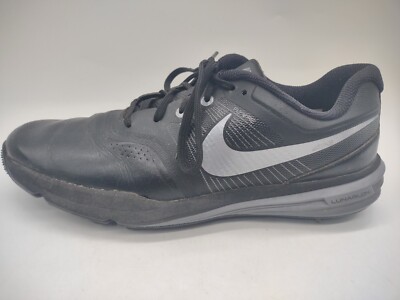 Nike Mens Lunar Command Golf Shoes Black Grey Silver Size  display picture 3