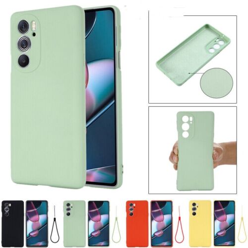 Shockproof Case Liquid Silicone Cover For Moto G82 E32 G50 G22 G41 G8 Edge 20 30 - Picture 1 of 28