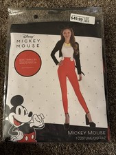 Disney's Micky Mouse Costume Adult Small 2- 4 Disney Dress Up New