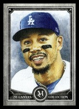 2020 Topps Museum Collection #CCR-2 Mookie Betts Canvas Collection Reprints