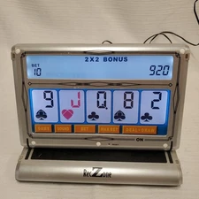 RecZone Portable Color Touch Screen 7 In 1 Video Poker Electronic Tabletop Game