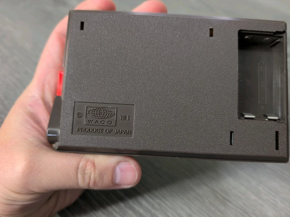 Juego electrónico portátil Waco 21 Black Jack años 70 vintage, probado funcionando Foto 2 de 4