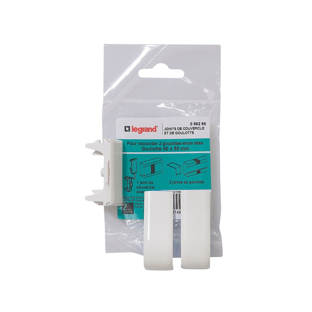 Joint de couvercle Legrand pour goulotte 80x50 mm accessoire PVC