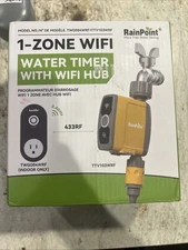 RAINPOINT Sprinkler Timer WiFi Water Timer, Smart Wireless Hose Faucet Timer ...