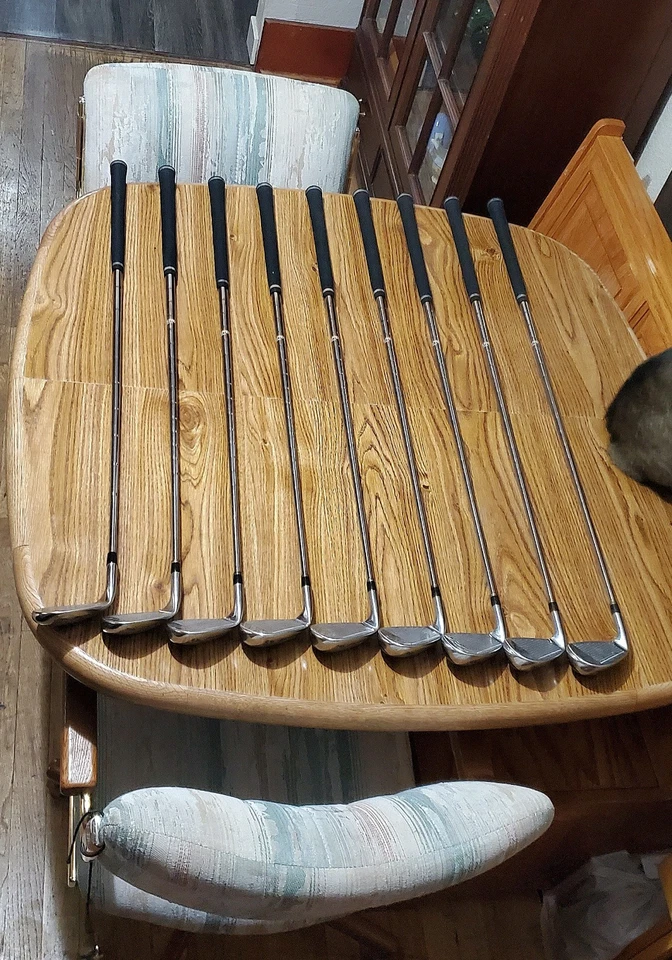 Tour Edge Bazooka JMax Ironwood Tour Set 5-PW-AW-SW-LW Stiff Shaft Hybrid Irons - Image 2 of 4