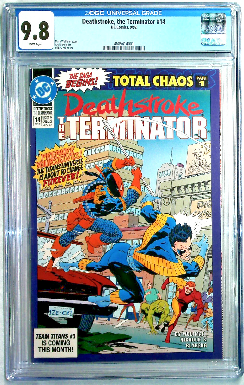 Deathstroke, the Terminator #1 Value - GoCollect