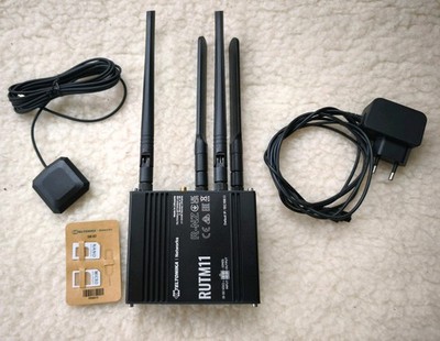 Teltonika RUTM11 4G LTE  Mobilfunkrouter - GPS - 2 Sim-Slots