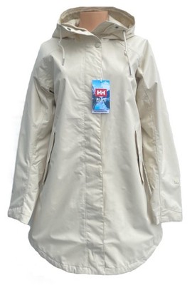 Women's Helly Hansen Valentia Raincoat CREAM $200, Size: L