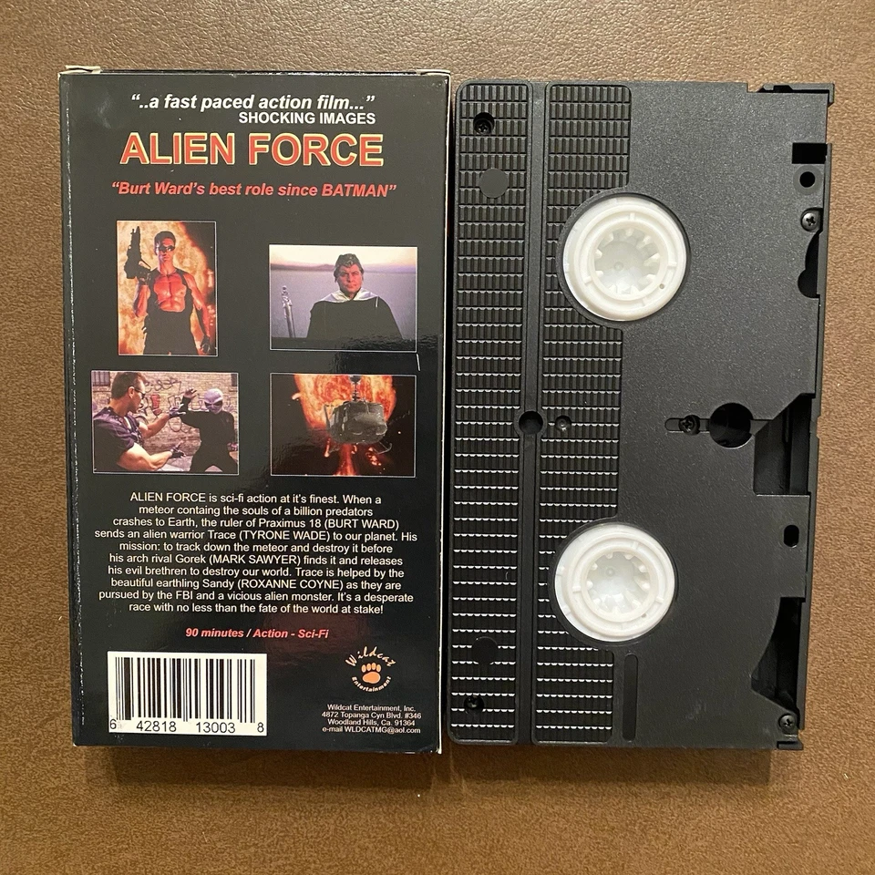 Alien Force VHS 1997 Screener Promo Tape SOV Rare - Image 2 of 4