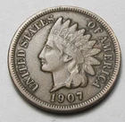 1907 INDIAN HEAD CENT,FULL LIBERTY, VERY NICE COIN!!!!(A1)