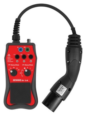 Benning EV 3-2 Messadapter für EVSE-Ladestationen (044169) *NEU*