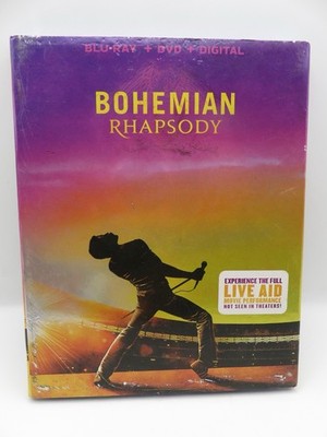 Bohemian Rhapsody-Blu-Ray, DVD, Digital-NEW, SEALED w/ Slipcover