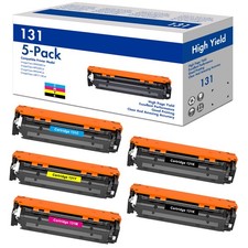 5PK CRG131 Laser Toner Cartridge Set HighYield For Canon 131 ImageCLASS MF8280CW