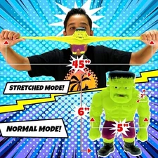 JA-RU Super Squishy Monster Toy (1 Stretchy Monster Assorted) Fidget Action...