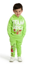 The Grinch Dr. Seuss Toddler Printed Sweatshirt and Jogger Set, Size 12M