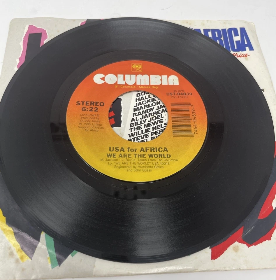 Michael Jackson 45 Beat It / Get on the Floor Epic Instant Classics 1983 VG+ Foto 3 de 4