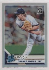 2019 Panini Donruss Optic Rated Rookies Holo Prizm Chance Adams #63 mp7