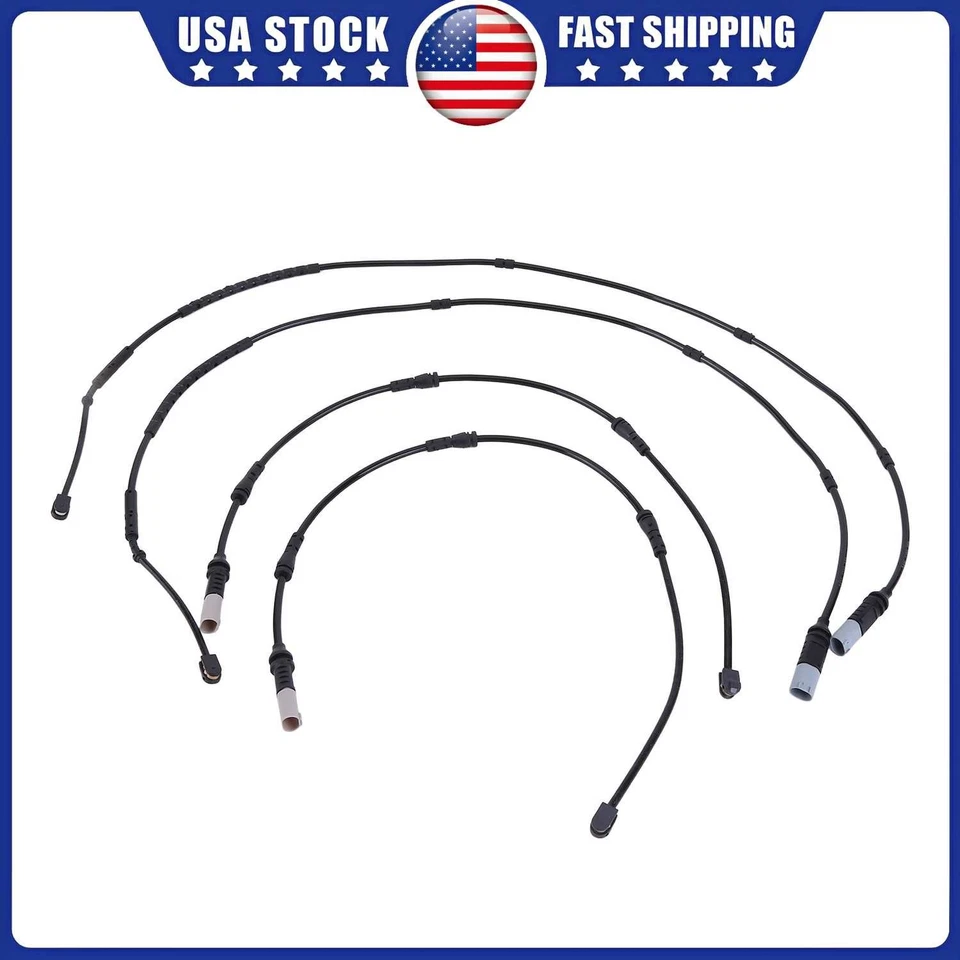 Nuevo sensor de desgaste de 4 pastillas de freno izquierda derecha apto para BMW 2014 2015 2016 M235I 3,0 L EE. UU. Foto 4 de 4