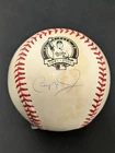 Cal Ripken Jr HOF Baltimore Orioles Signed OML Retirement Baseball MLB Holo