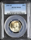 1947D Washington Quarter PCGS MS66