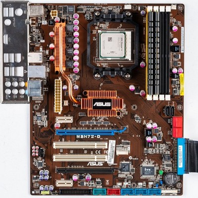 Asus M3N72-D nForce 750a SLI AM2+ ATX Motherboard 4GB DDR2 Phenom Retro Gaming