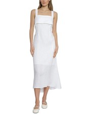 Luxely Midi Dress Women's White 10