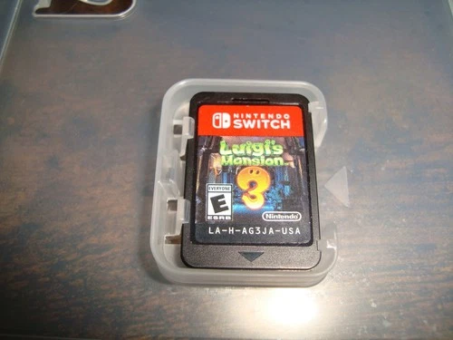 Nintendo Switch Luigi's Mansion 3 Video Game Cartridge Like Ne*! Fast Shipping!