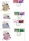 Australia 1971 7c Xmas on WCS FDCs,cds ECHUCA Vic    (4 Covers)