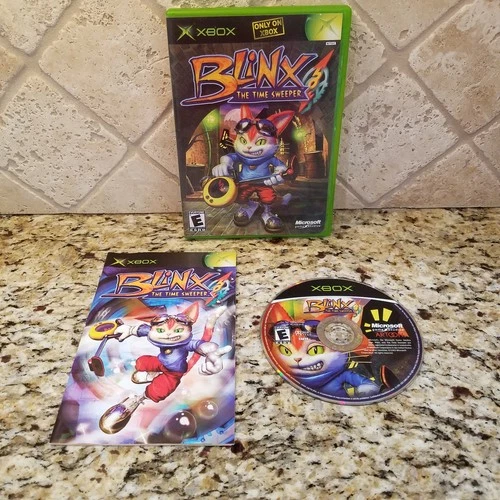 Blinx: The Time Sweeper - Microsoft Xbox 2002 - Complete