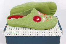 Flexus by Spring Step Women's Wildflower Wool Slipper Green HAT812