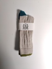 b studio -women's socks - multi color- Cashmere Blend - Made in USA **M3**