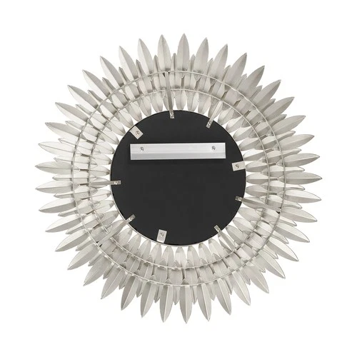 Crystorama Lighting Group BRH-M524 Broche 24" Sunburst Flat Steel - Silver - Picture 9 of 12