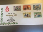 GB STAMPS RARE FIRST DAY COVER 1979 CHRISTMAS RAF BRUGGEN PHILATELIC CLUB