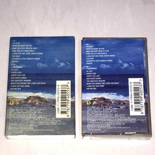 Celine Dion 2002 A New Day Has Come China Box Cassette Tape with Promo Insert - Picture 5 of 6