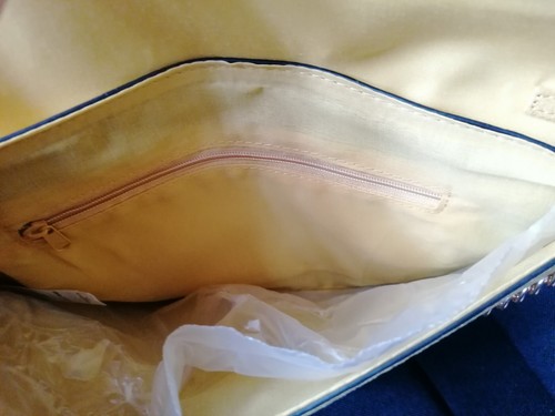 Women's Envelope Clutch Bag Evening Bag Handbag Purse wedding Party - Picture 4 of 4