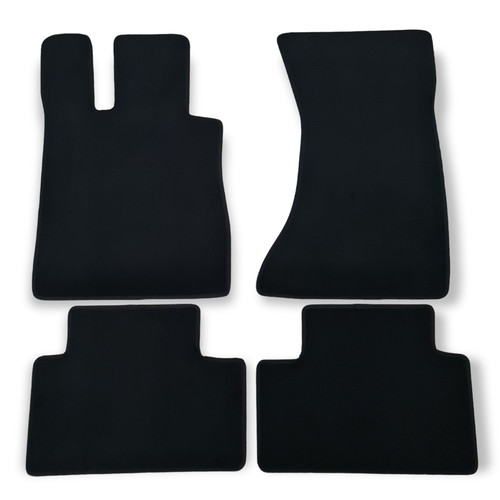 Car Floor Mats Velour For Mercedes S Class W220 Auto Liners Waterproof Black New - Bild 1 von 8
