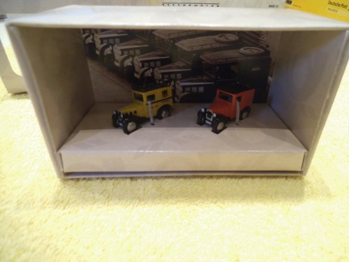 BUB 010493 Edition Deutsche Post 2 DiXI - Eil - Lieferwagen in Werbebox/OVP 1:87 - Bild 3 von 3