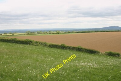 Foto 6x4 Blick nach Südosten von Ridge Hill Bodenham Bank dieses flachere Land c2015