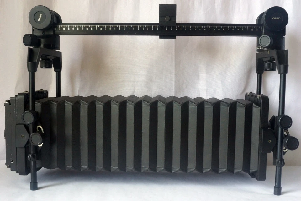 CÁMARA DE VISIÓN CALUMET/CAMBO 4X5 45NX Lente Schneider Symmar-S 210 f/5,6 Apenas Usada Foto 4 de 4