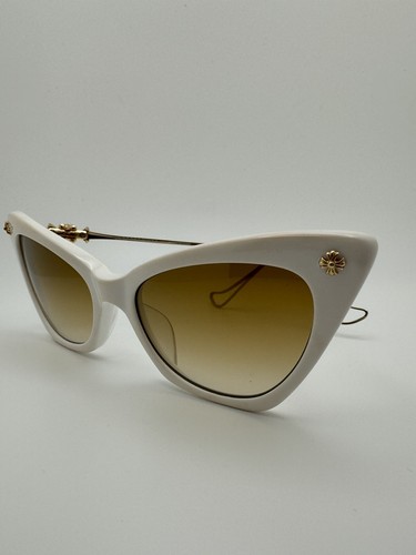 SUNGLASSES CHROME HEARTS BAILEY GIRL 51-18 134 WT-GP MADE IN JAPAN - Picture 2 of 22
