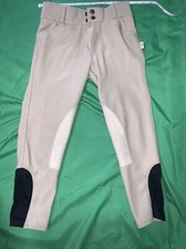 worn 1 X Devon-Aire Devonaire Kids Ribbed Lightweight Jodhpur Breech Sz 6-8ish