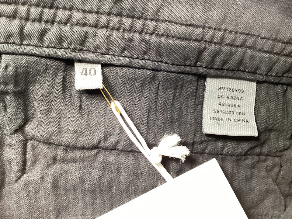 Мужские брюки Martin Gordon из черной хлопковой смеси 40x33 НОВЫЕ - Изображение 3 из 4