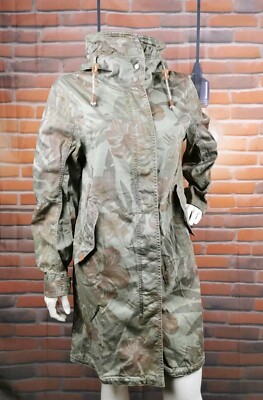 CAMEL ACTIVE Damen Mantel Größe 38 Jacke Parka Übergangsjacke Funktions Outdoor 
