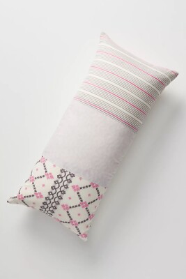 New Anthropologie Aurelia Patchwork Pillow 12