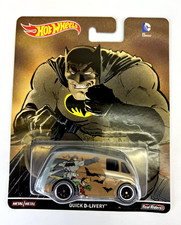Hot Wheels DC Comics Batman Quick D-Livery Truck 2016 NOS Real Riders DJG95 NEW