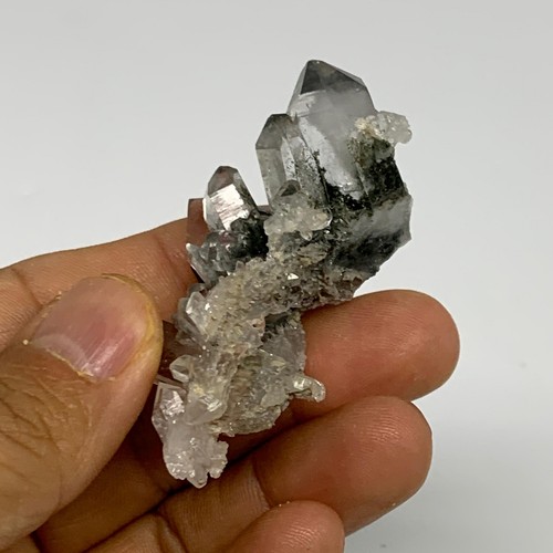 23.7g, 2.1"x1.2"x0.8", Quartz Crystal Mineral,Specimen Terminated,B27737 - Picture 3 of 9