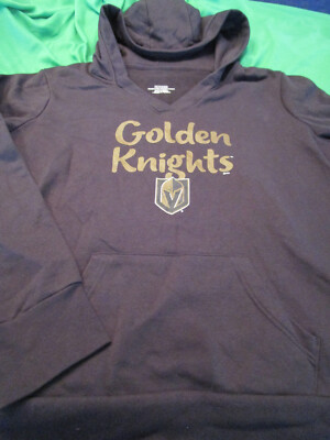 WOMENS VEGAS GOLDEN KNIGHTS HOCKEY HOODIE HOODED V NECK SWEATSHIRT